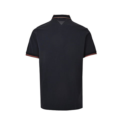 Exclusive Gucci Web Stripe Tipped Polo Shirt — White — Size XS — Top View