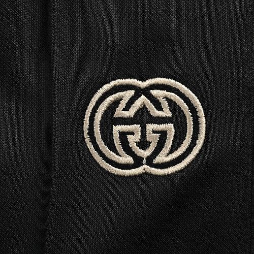 Exclusive Gucci GG Monogram Jogger Pants with Web Stripe — XS — Lifestyle View