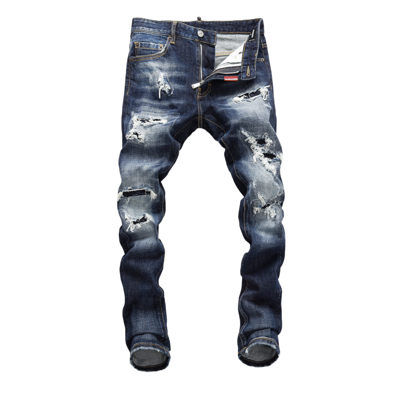 Exclusive dsquared2 New Man Hole Jeans — 28 — Side View