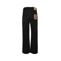 Exclusive Balenciaga Glass-Embellished Cotton Pants — 30 — Front View