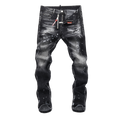 Exclusive dsquared2 New Man Hole Jeans — 28 — Front View
