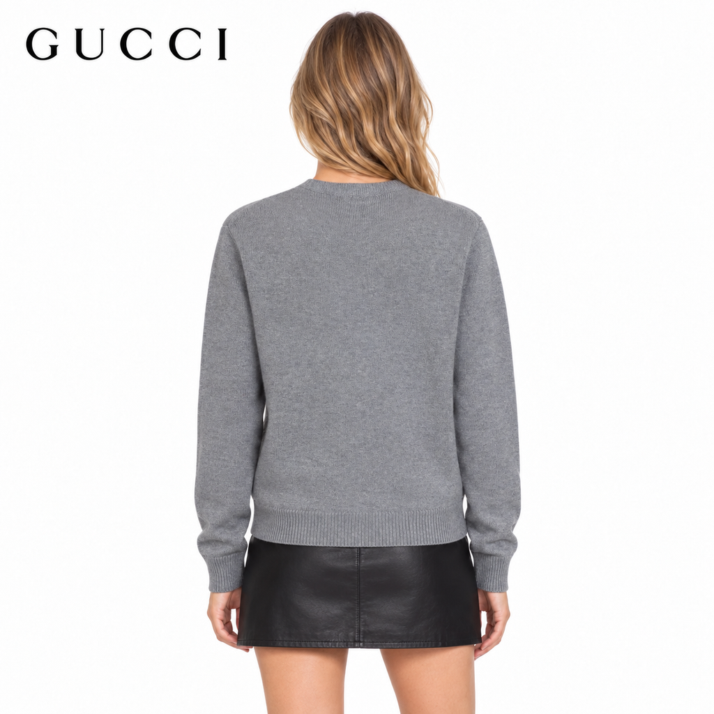 Exclusive Gucci Unisex Crewneck Sweater — S — Side View