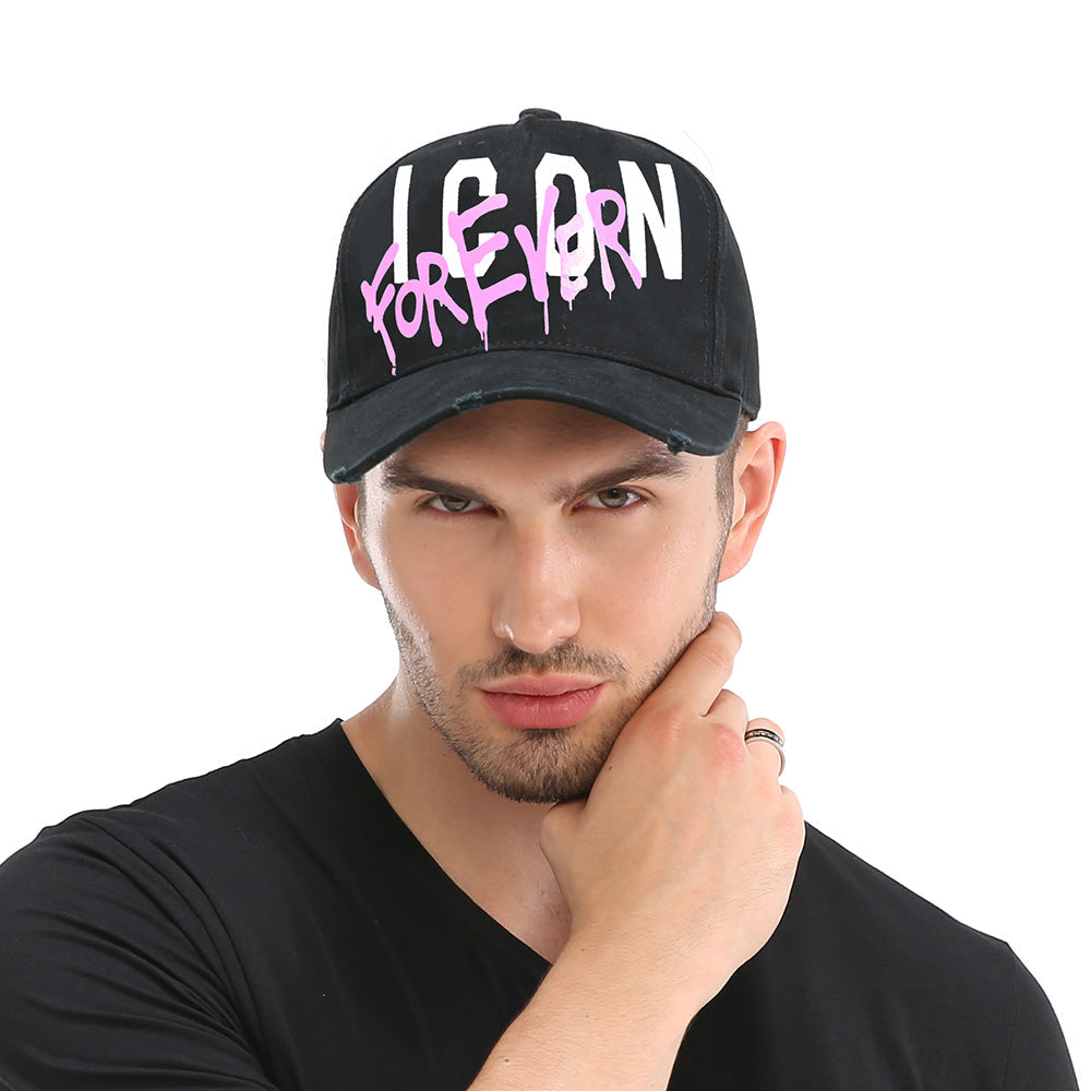 Exclusive dsquared2  Hat 252 — Purple — Side View