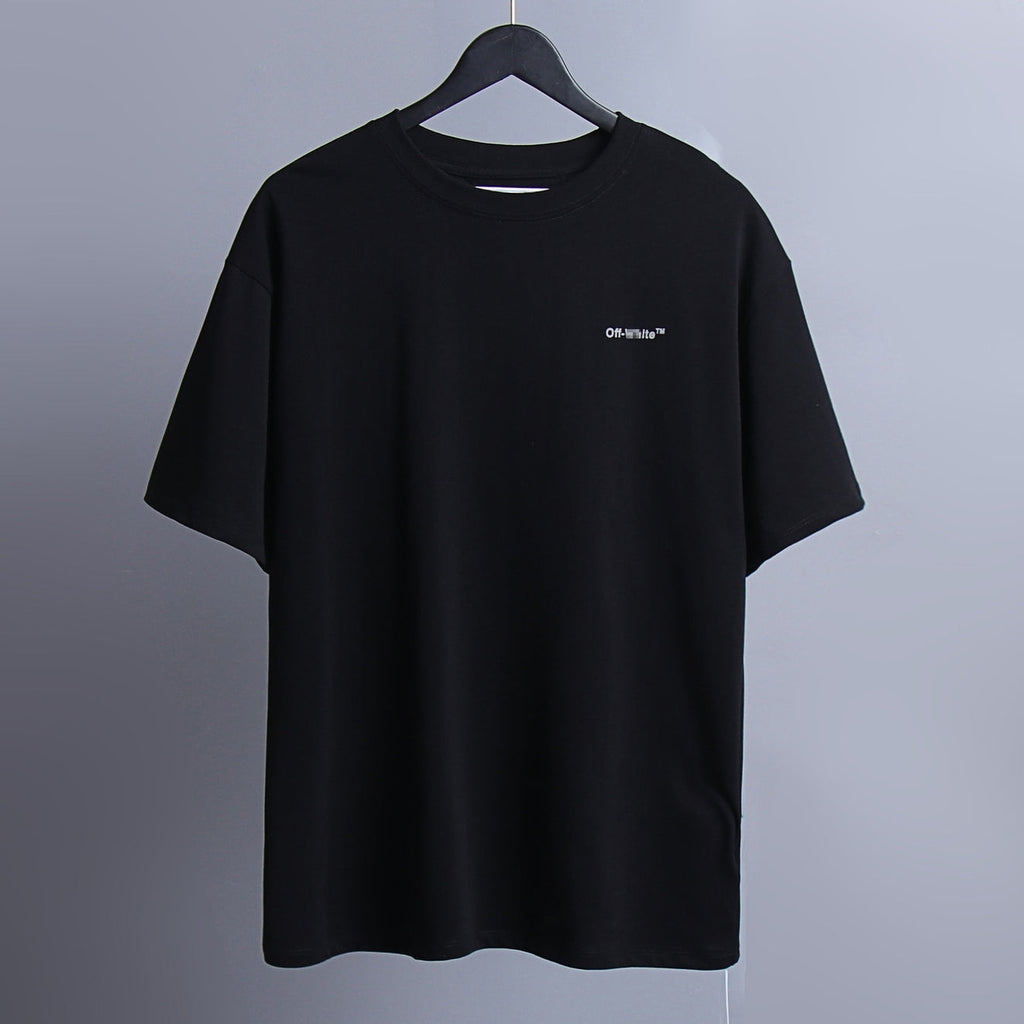 Exclusive OFF-White Arrow logo print T-shirt#78 — White — Size S — Lifestyle View