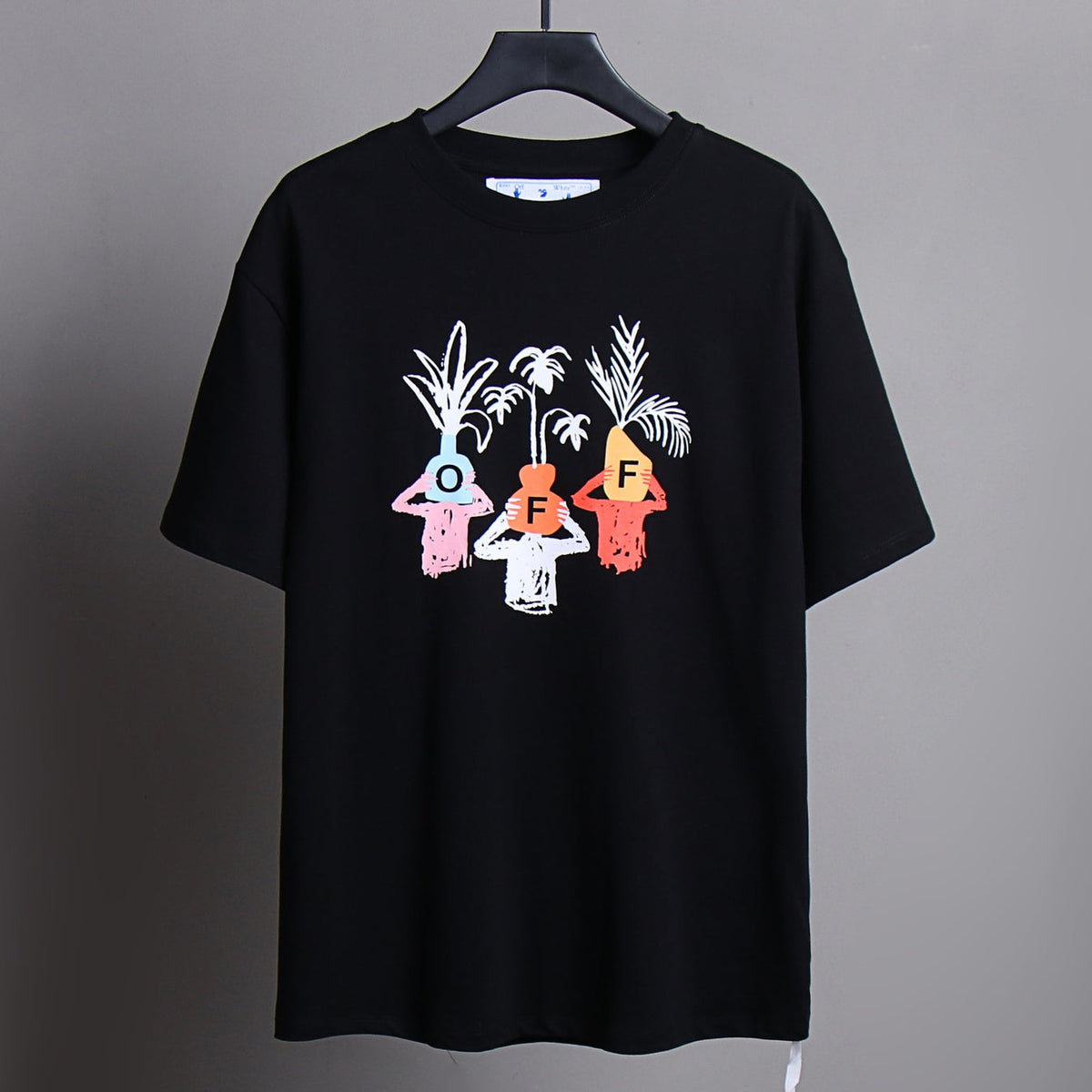Exclusive OFF-White  Arrow sign T-shirt#54 — White — Size S — Lifestyle View