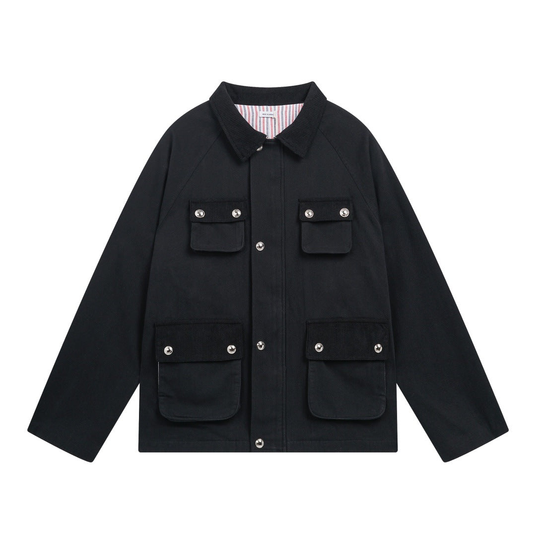 Exclusive Thom Browne 2025 Pocket Jacket — 1/M — Top View