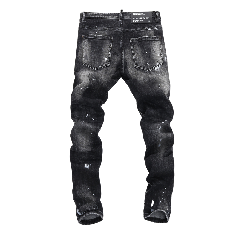 Exclusive dsquared2 New Man Hole Jeans — 28 — Side View