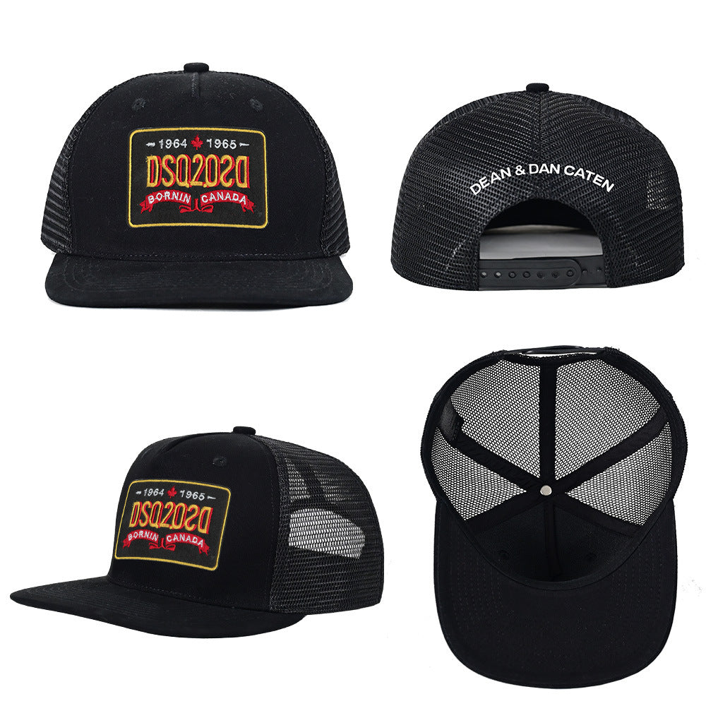 Exclusive dsquared2 2026 Man Hat — Black — Side View