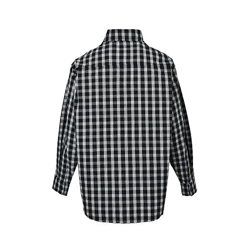 Exclusive Balenciaga Cotton Shirt with Glass Fiber Trim — XS — Back View