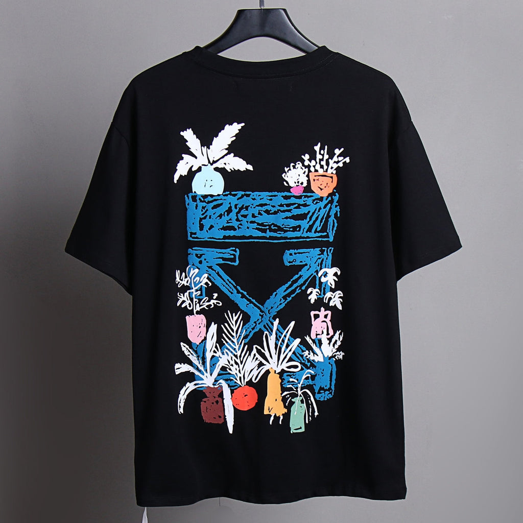 Exclusive OFF-White  Arrow sign T-shirt#54 — White — Size S — Alternate View 7