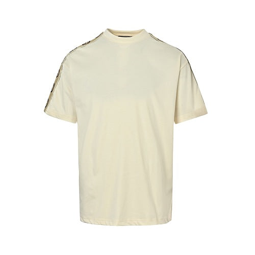 Exclusive Gucci GG Tape Shoulder-Stripe Oversized T-Shirt — Black — Size XS — Alternate View 8