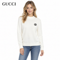 Exclusive Gucci Unisex Mock-Neck Sweater — Black — Size M — Front View
