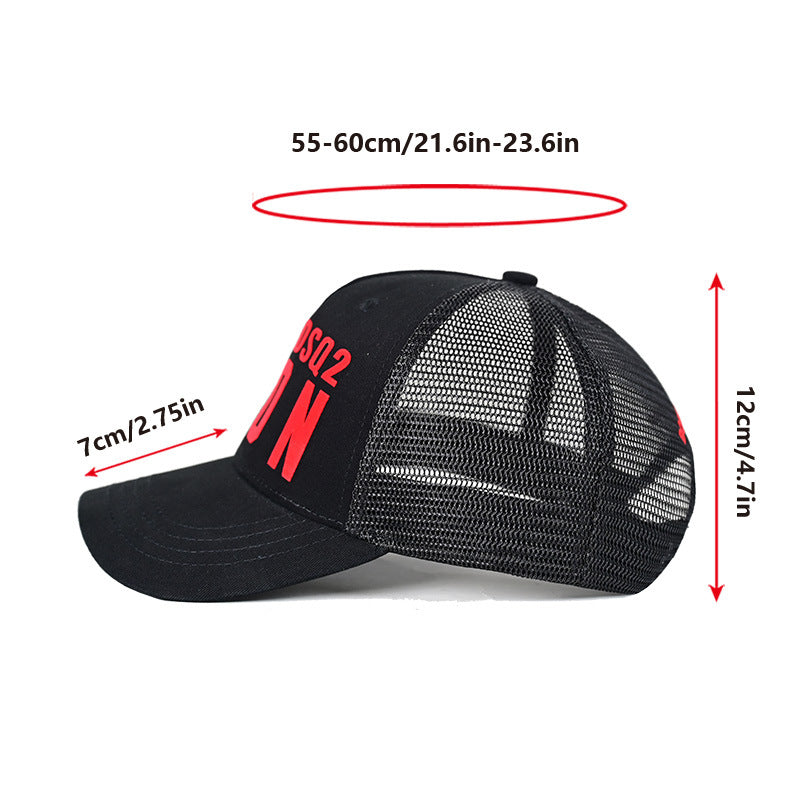 Exclusive dsquared2 2026 Man Hat — Black — Lifestyle View