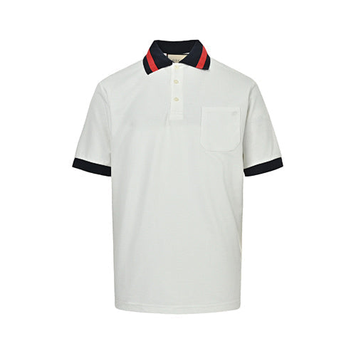 Exclusive Gucci GG Monogram All-Over Print Polo Shirt — Black — Size S — Alternate View 7