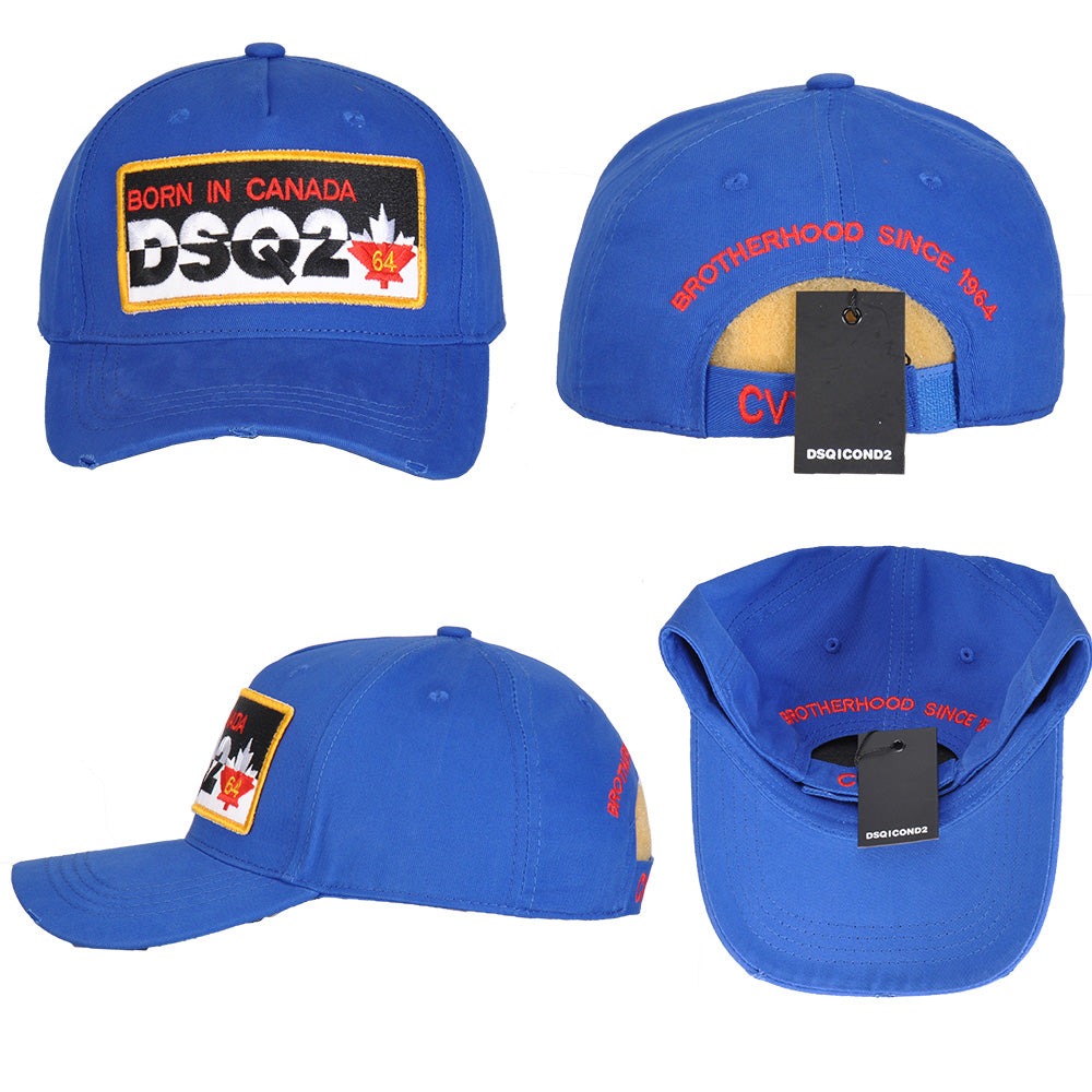 Exclusive dsquared2 2026 Man Hat — Black — Side View