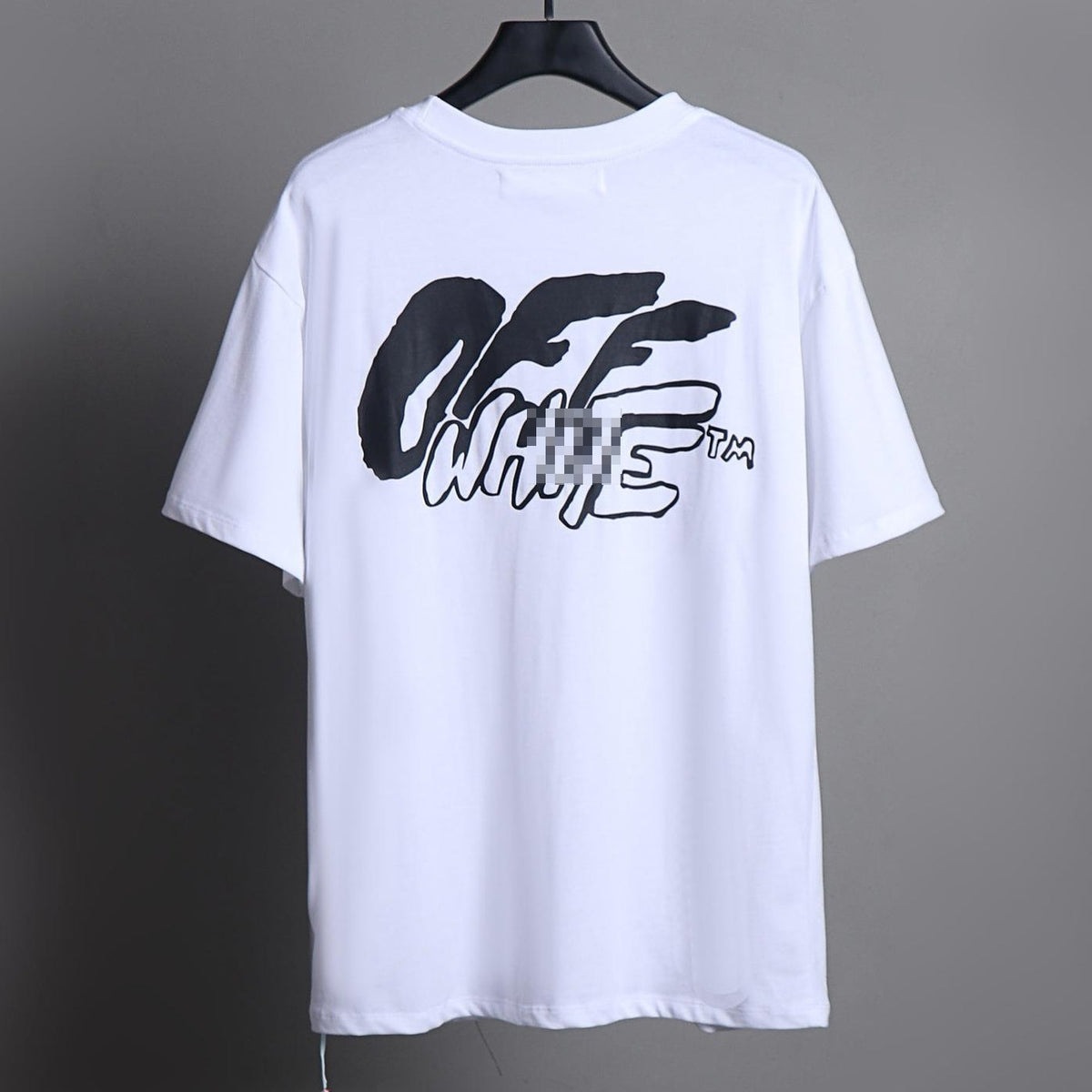 Exclusive OFF-White  Arrow logo print T-shirt#76 — White — Size S — Detail View