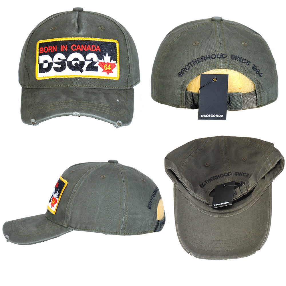 Exclusive dsquared2 2026 Man Hat — Black — Top View
