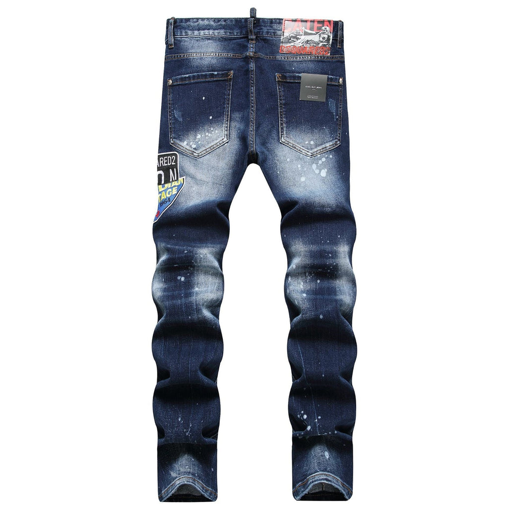 Exclusive dsquared2 Blue Jeans #1053 — 28 — Back View