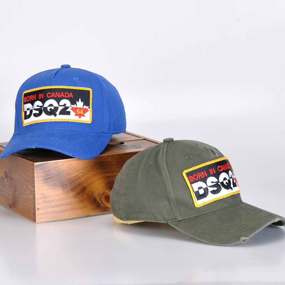 Exclusive dsquared2 2026 Man Hat — Black — Detail View