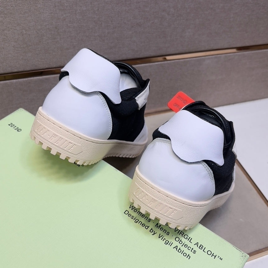Exclusive Off-White Arrow logo Sports shoes#70 — Black — Size 36 — Lifestyle View