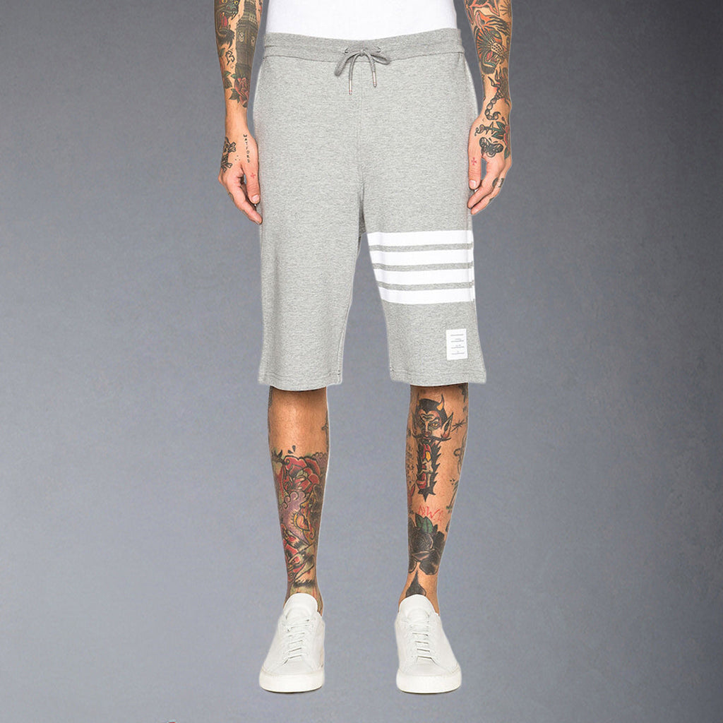 Exclusive Thom Browne 2025ss Sports shorts — Gray — Size 0/S — Front View