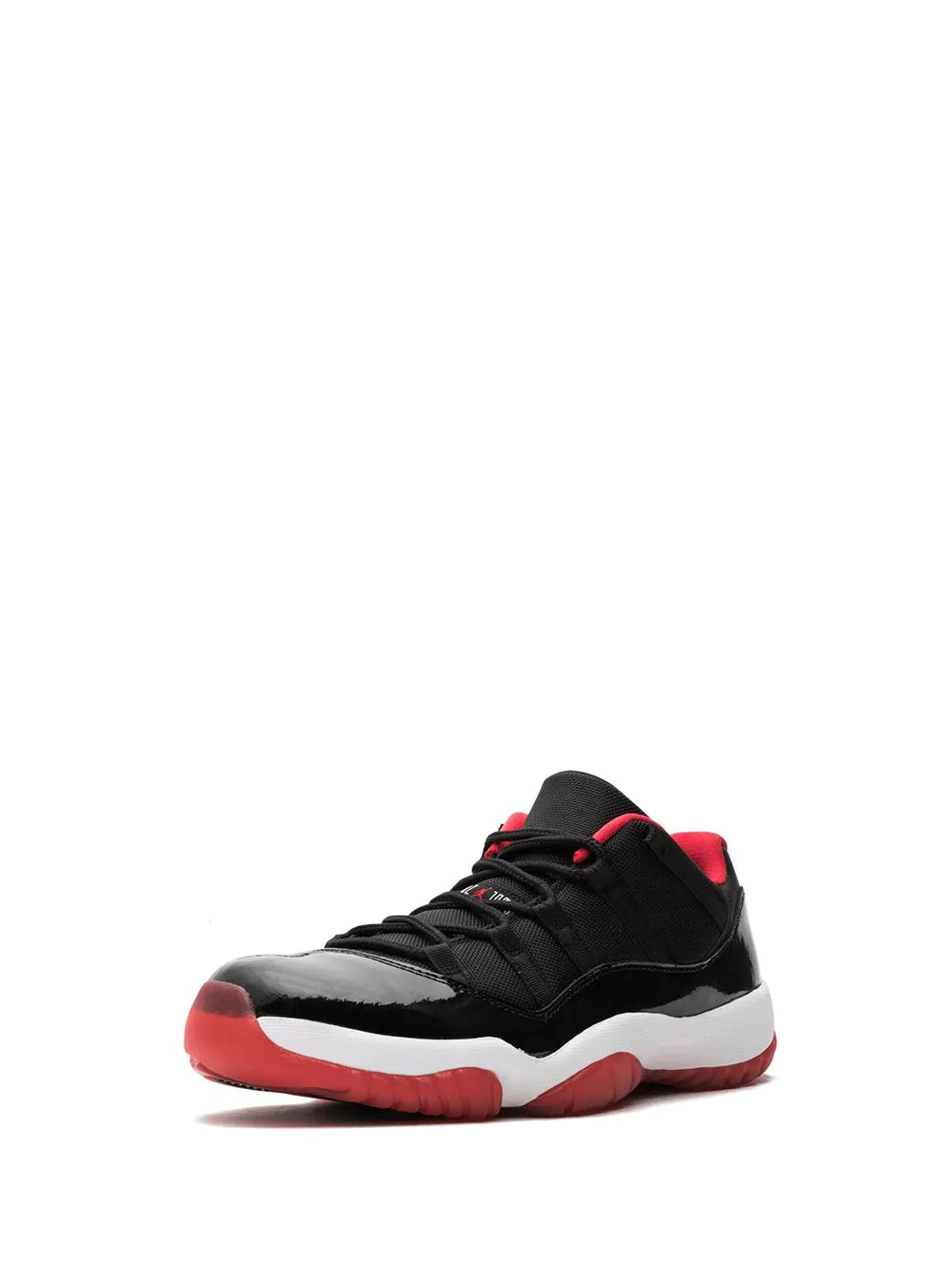 Exclusive Air Jordan 11 Retro Low Bred Sneakers — Same as shown — Size US M 6 - US W 7.5 — Top View