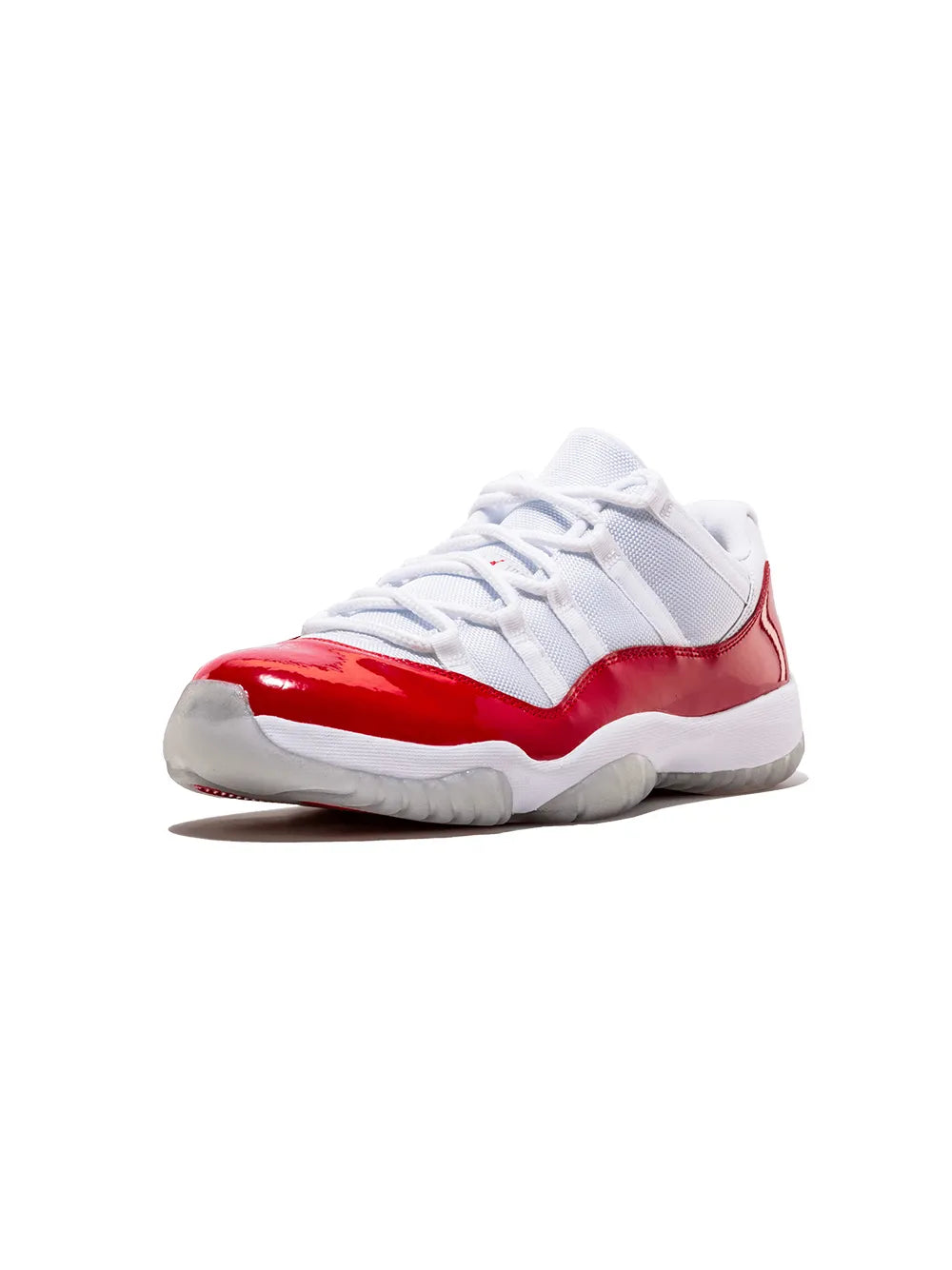 Exclusive Air Jordan 11 Retro Low Cherry Sneakers — Same as shown — Size US M 6 - US W 7.5 — Top View
