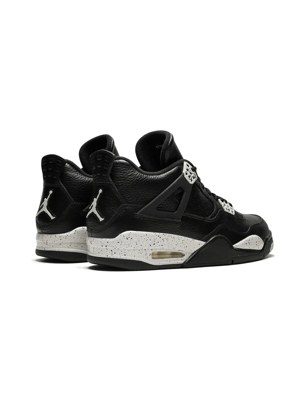Exclusive Air Jordan 4 Retro Ls Oreo Sneakers — Same as shown — Size US M 8.5 - US W 10 — Back View