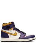 Exclusive Air Jordan 1 Retro High Og La To Chicago Sneakers — Same as shown — Size US M 7 - US W 8.5 — Front View