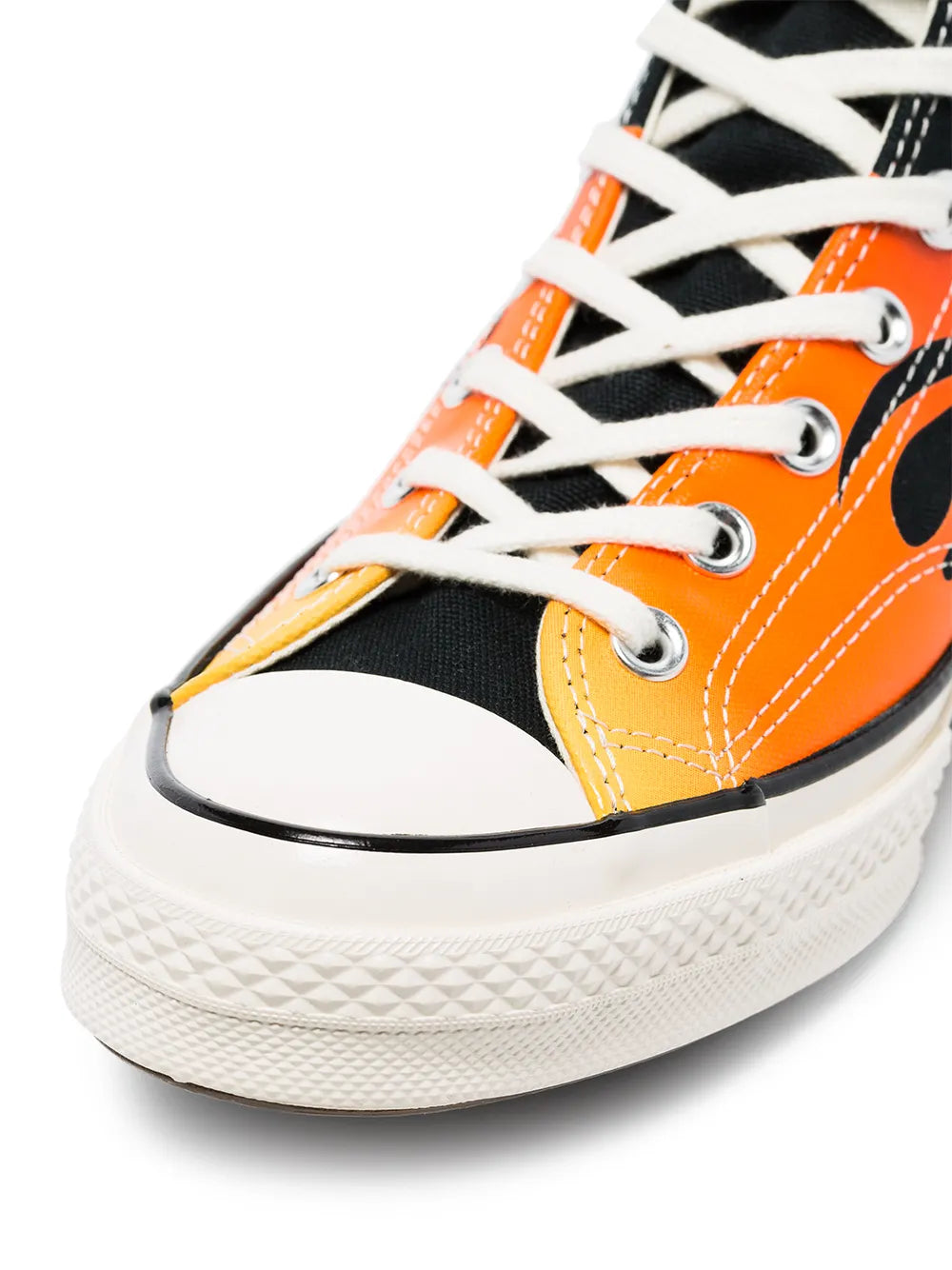 Exclusive Converse Chuck 70 Flame-Print Sneakers — Same as shown — Size US M 10 - US W 11.5 — Back View