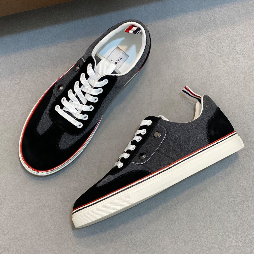 Exclusive MR.TOM 2025 Leather sneakers — Black — Size 38 — Alternate View 10