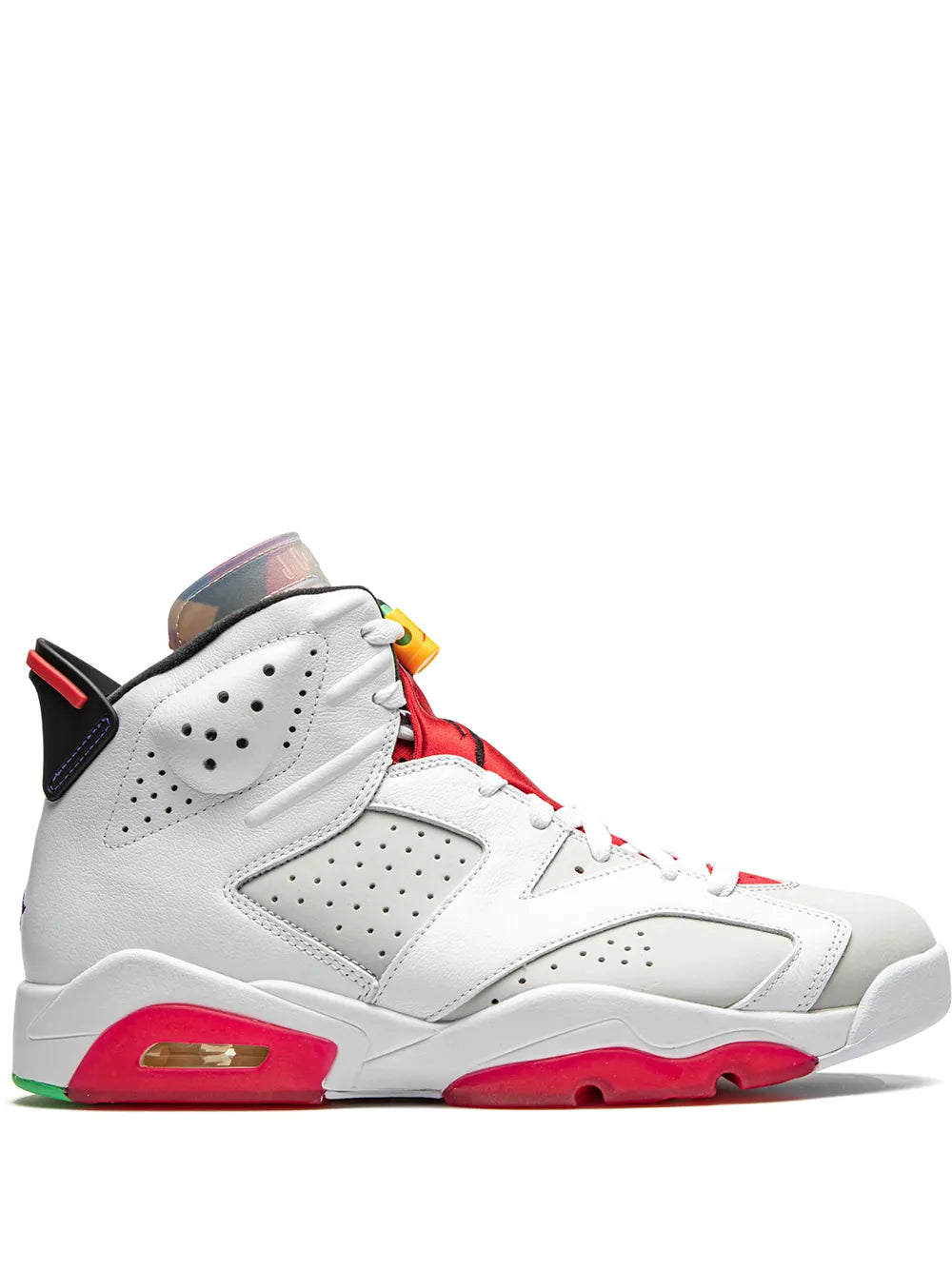 Exclusive Air Jordan 6 Retro Hare Sneakers — Same as shown — Size US M 6.5 - US W 8 — Front View