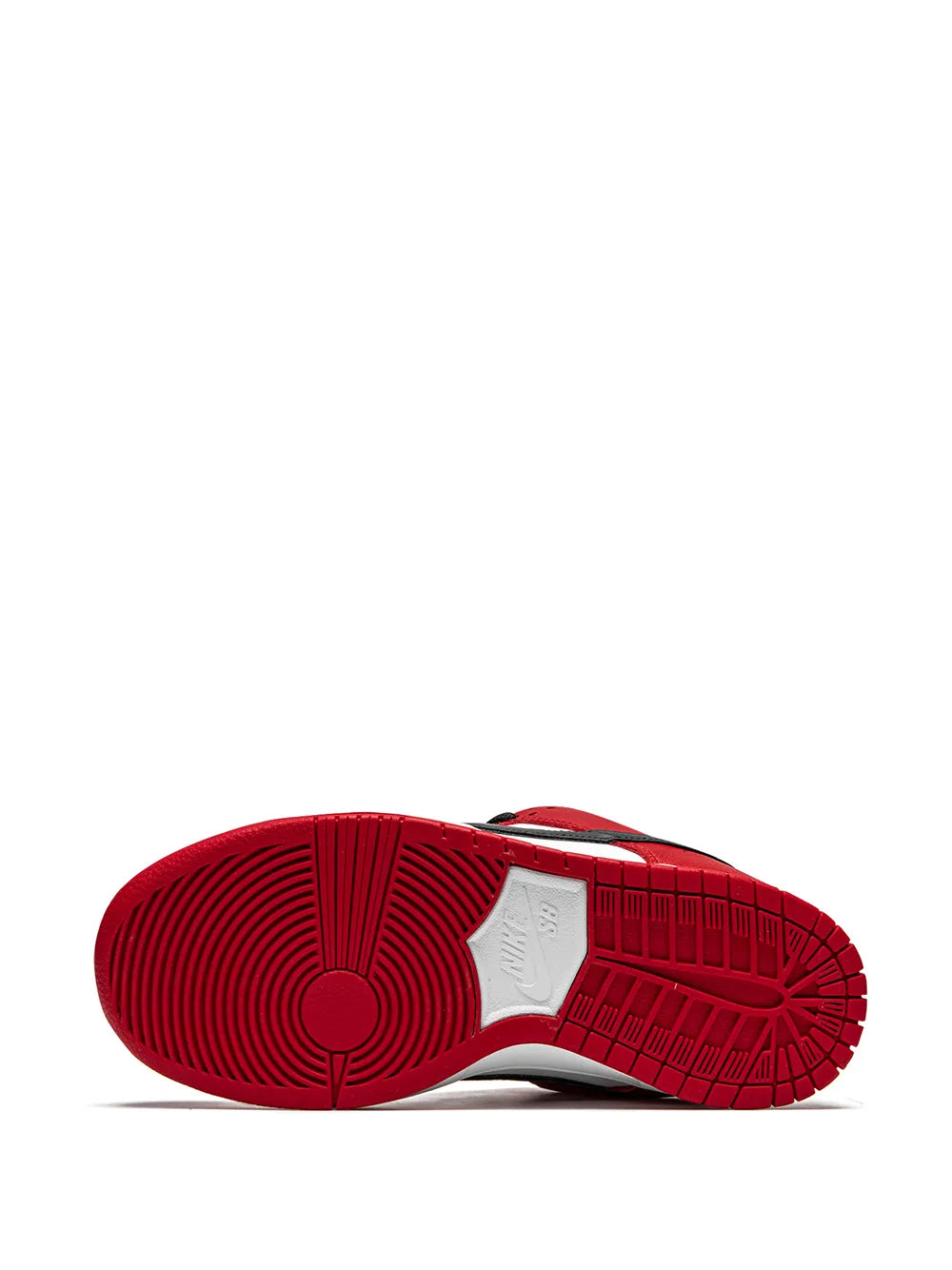 Exclusive Nike Sb Dunk Low Pro Chicago Sneakers — White/Black/Red — Size US M 7.5 - US W 9 — Top View