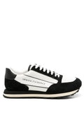 Exclusive Armani Exchange Panelled Logo-Print Sneakers — Same as shown — Size US M 8.5 - US W 10 — Front View