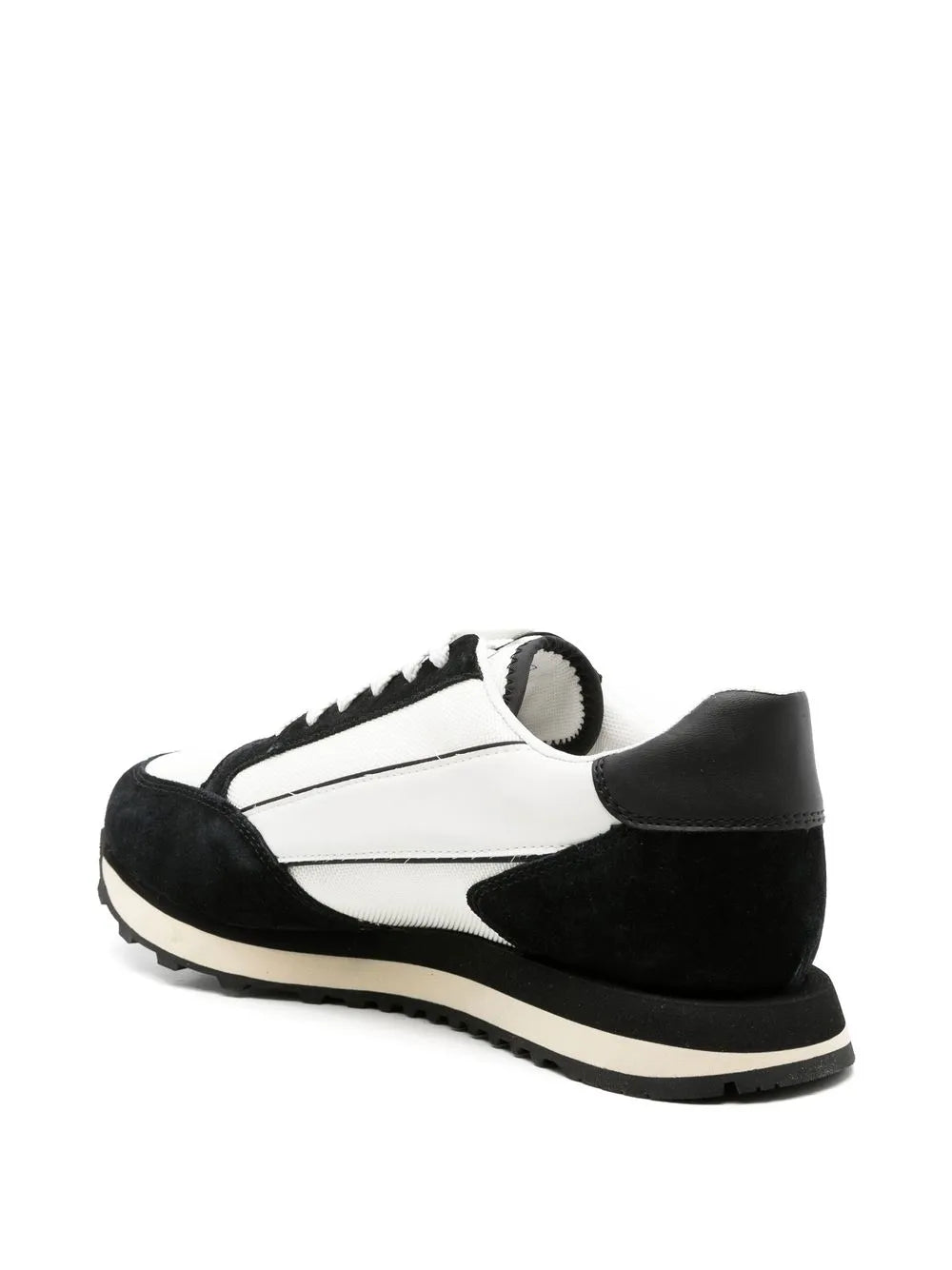 Exclusive Armani Exchange Panelled Logo-Print Sneakers — Same as shown — Size US M 8.5 - US W 10 — Back View