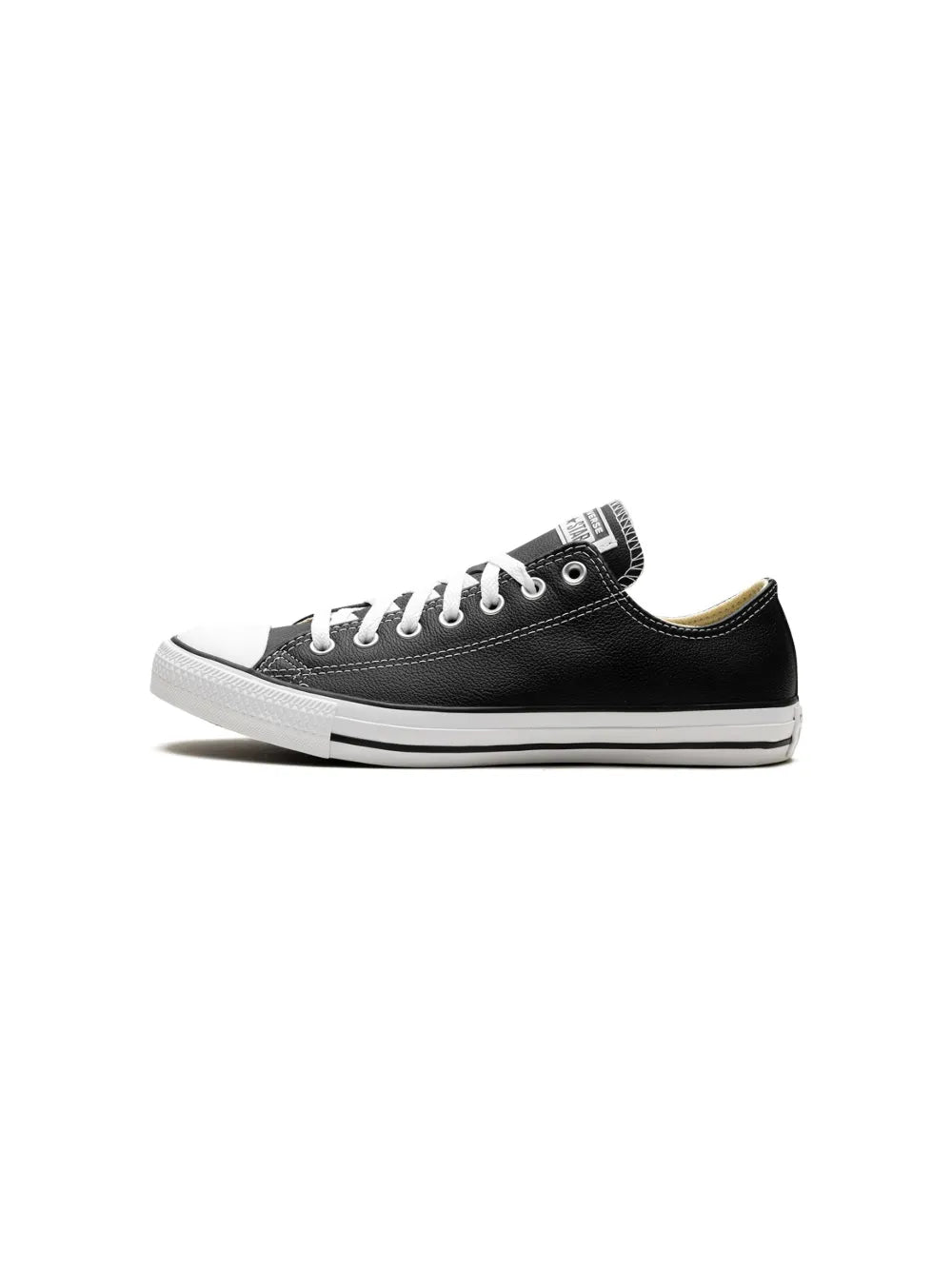 Exclusive Converse Chuck Taylor Ox All Star Sneakers — Black — Size US M 4 - US W 5.5 — Detail View