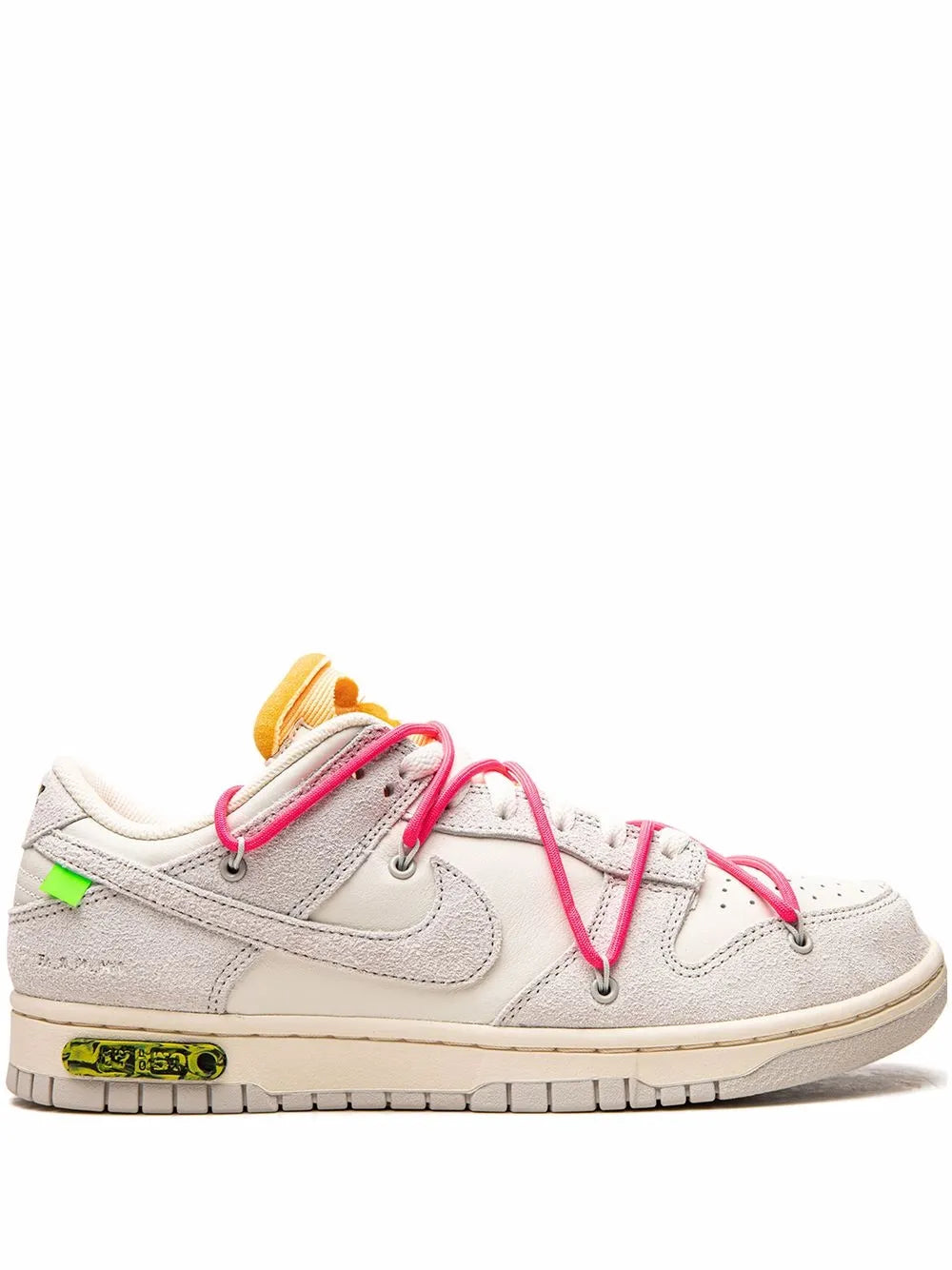 Exclusive Nike X Off-White Nike Dunk Low Lot 17 Sneakers — Same as shown — Size US M 6.5 - US W 8 — Front View