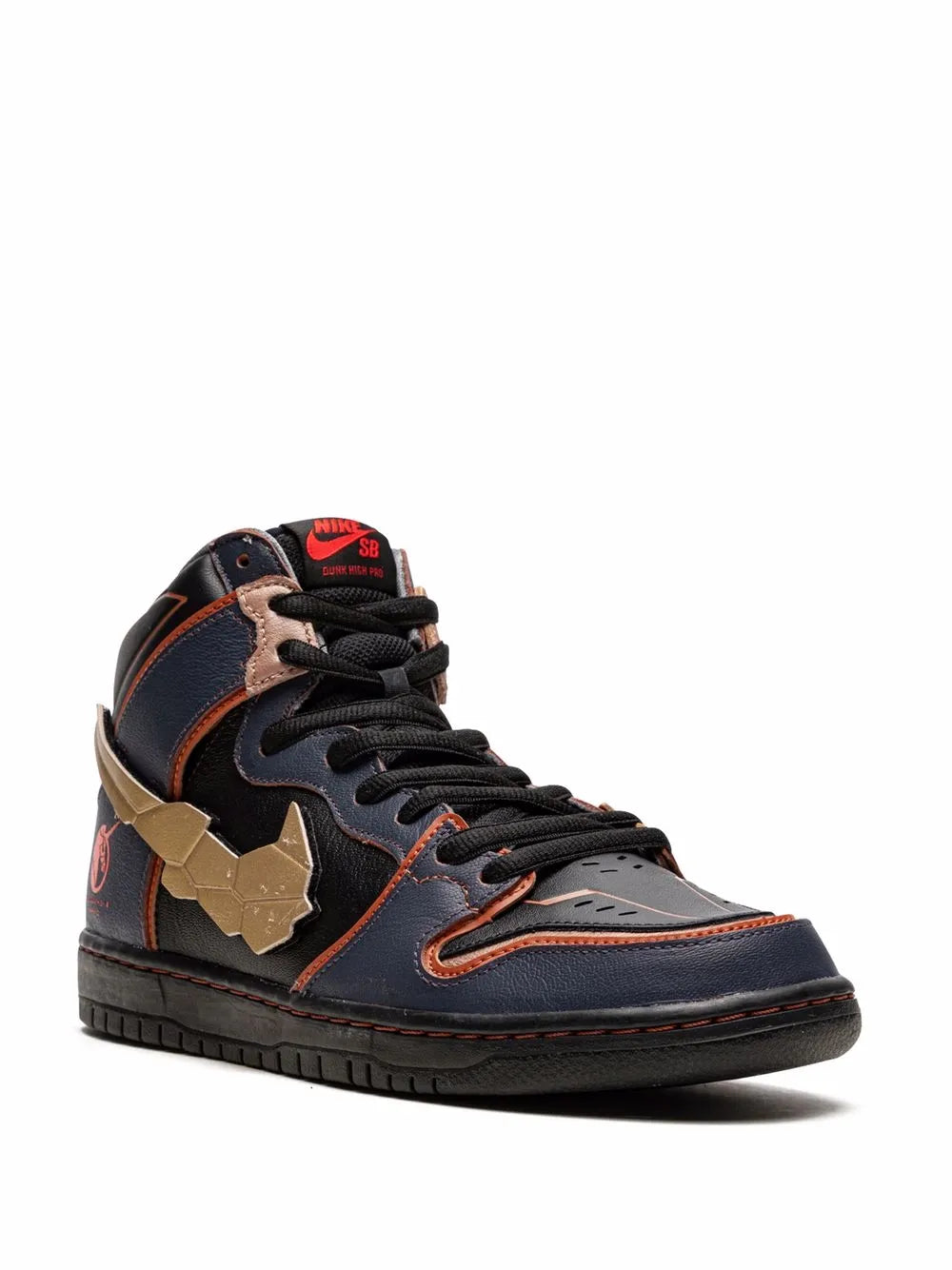 Exclusive Nike X Gundam Sb Dunk High Pro Qs Banshee Sneakers — Same as shown — Size US M 3.5 - US W 5 — Side View