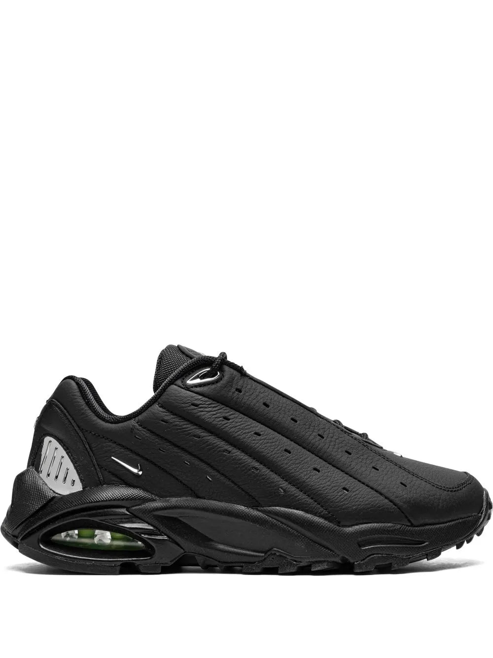 Exclusive Nike X Drake Hot Step Air Terra Nocta Triple Black Sneakers — Same as shown — Size US M 4.5 - US W 6 — Front View