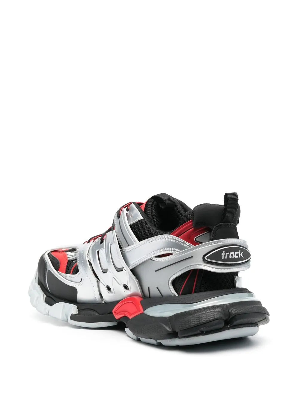Exclusive Balenciaga Track Low-Top Sneakers — Multicolour — Size US M 9 - US W 10.5 — Back View