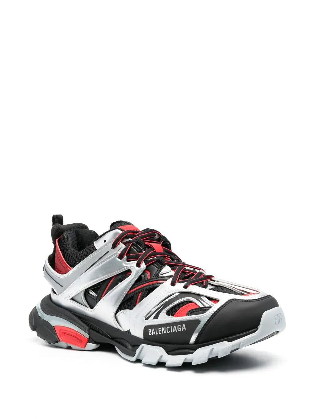 Exclusive Balenciaga Track Low-Top Sneakers — Multicolour — Size US M 9 - US W 10.5 — Side View