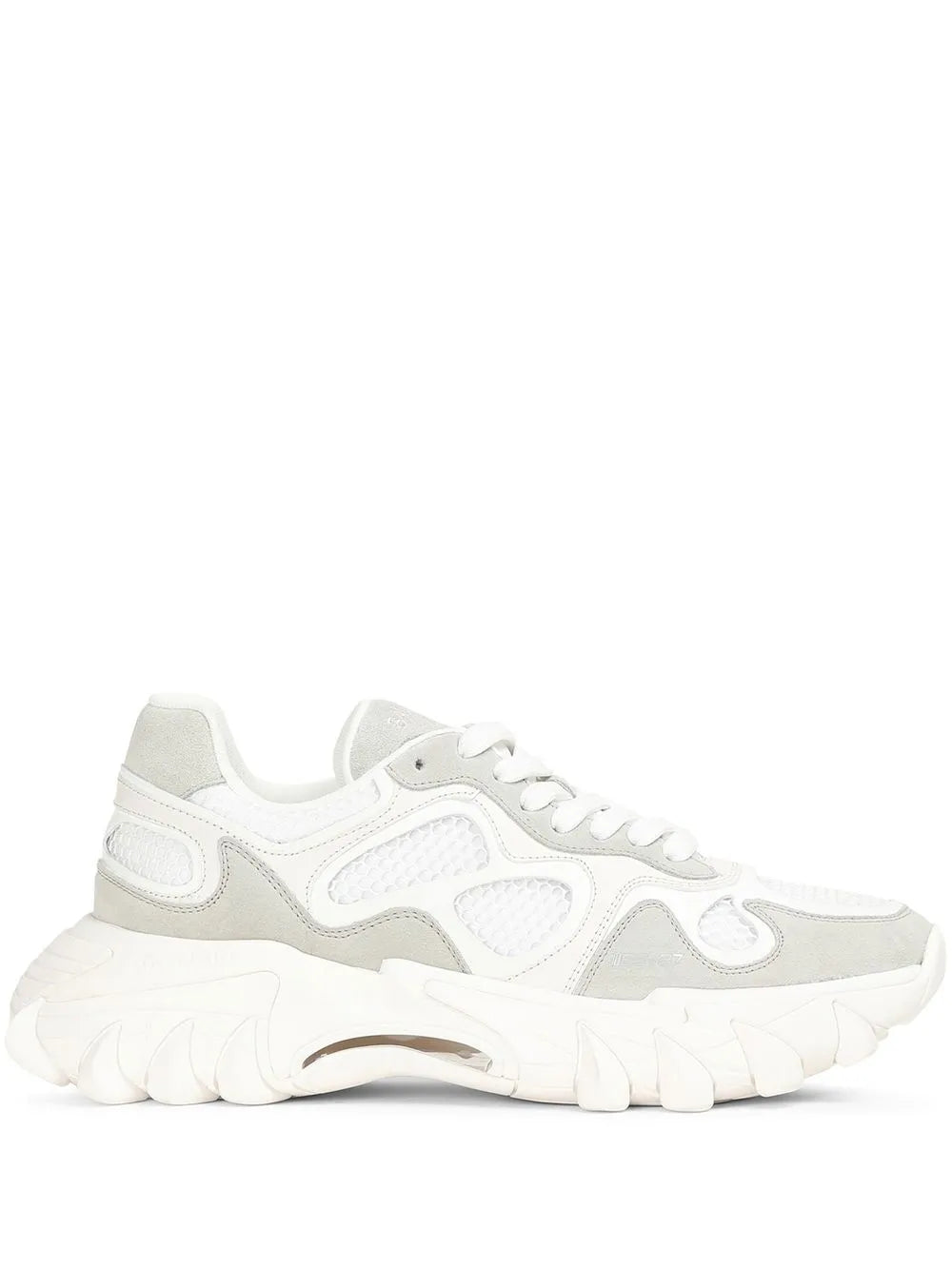 Exclusive Balmain B-East Low-Top Sneakers — Same as shown — Size US M 8 - US W 9.5 — Front View