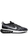Exclusive Air Max Flyknit Racer Oreo Sneakers — Black/White — Size US M 3.5 - US W 5 — Front View