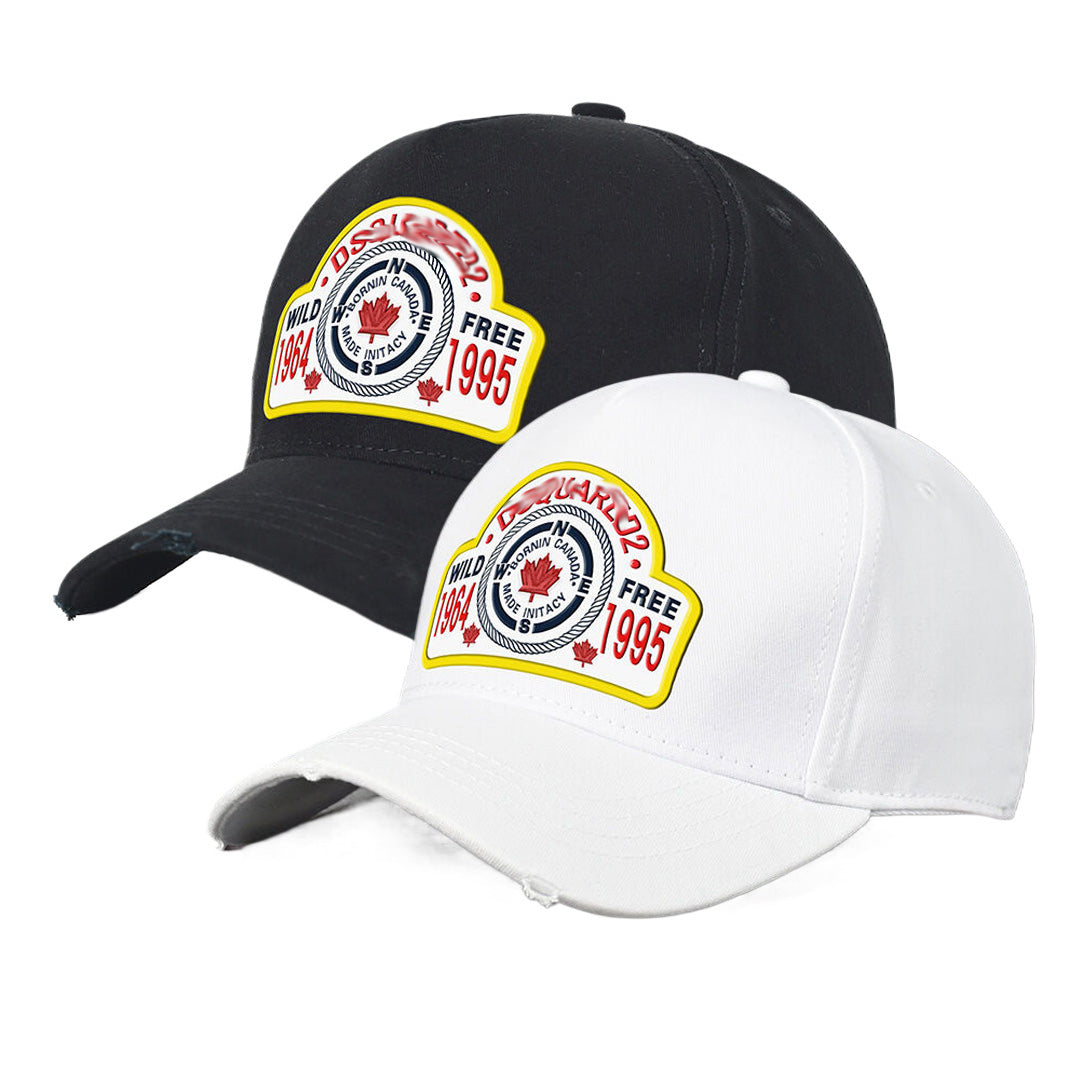 Exclusive dsquared2 2026 Man Hat — Black — Front View