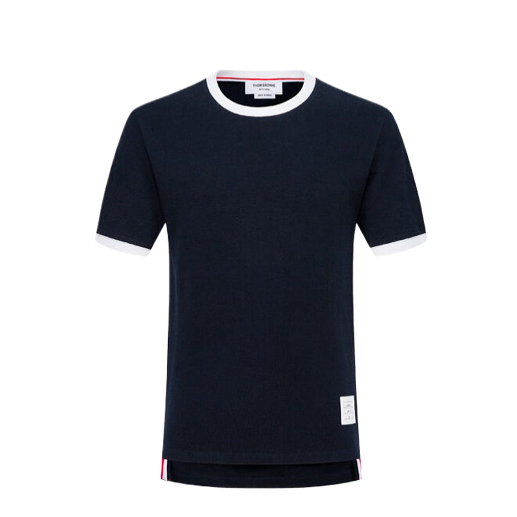 Exclusive Thom Browne Solid Color T-shirt — White — Size 0/S — Side View
