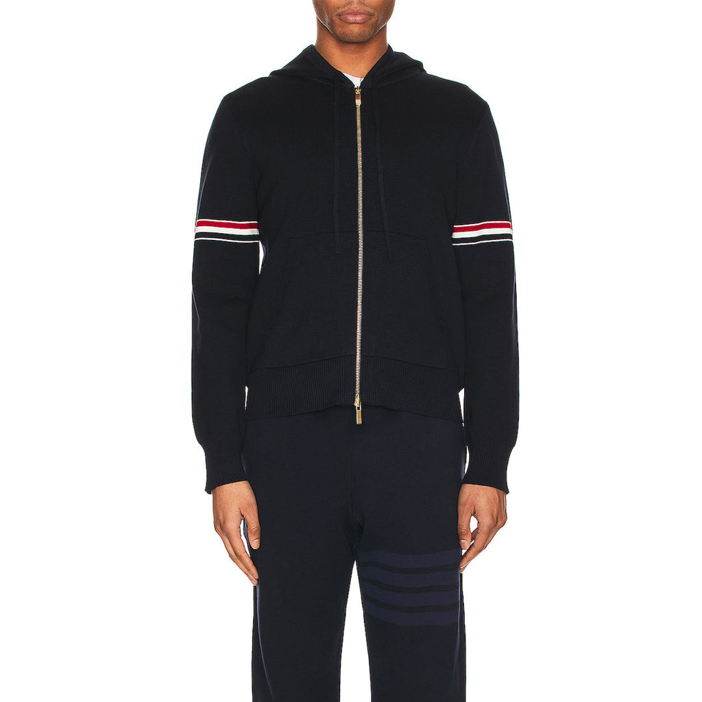 Exclusive Thom Browne 2025 Sports Hoodie — Gray — Size 0/S — Side View