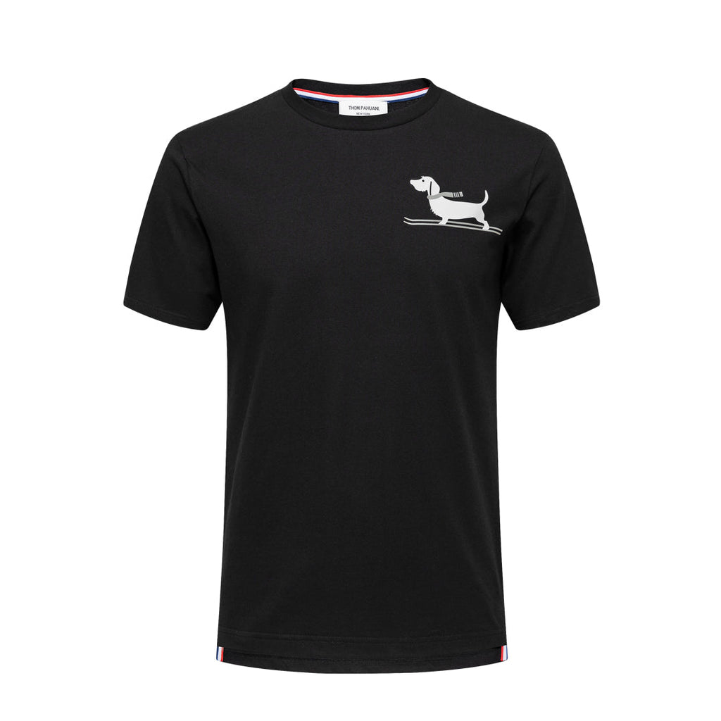 Exclusive Thom Browne  2025ss Print T-shirt — White — Size 0/S — Detail View