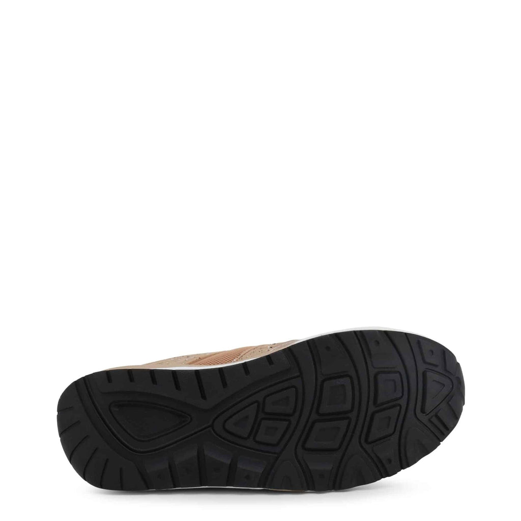 Exclusive EA7 Run Cushion 9 Sneakers Gold — Brown — Size US 4.5 — Top View