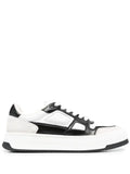 Exclusive Ami Paris Ami Arcade Low-Top Sneakers — Black/White — Size US M 10.5 - US W 12 — Front View