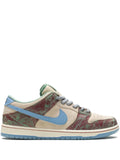 Exclusive Nike X Crenshaw Skate Club Sb Dunk Low Sneakers — Beige/Blue/Burgundy — Size US M 11 - US W 12.5 — Front View